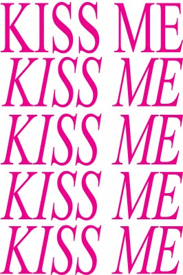 KISS ME (Title(me) series)                          2010 Digital Pigment Print on Somerset Velvet Paper Edition of 50 70x 48cm £90 Unframed